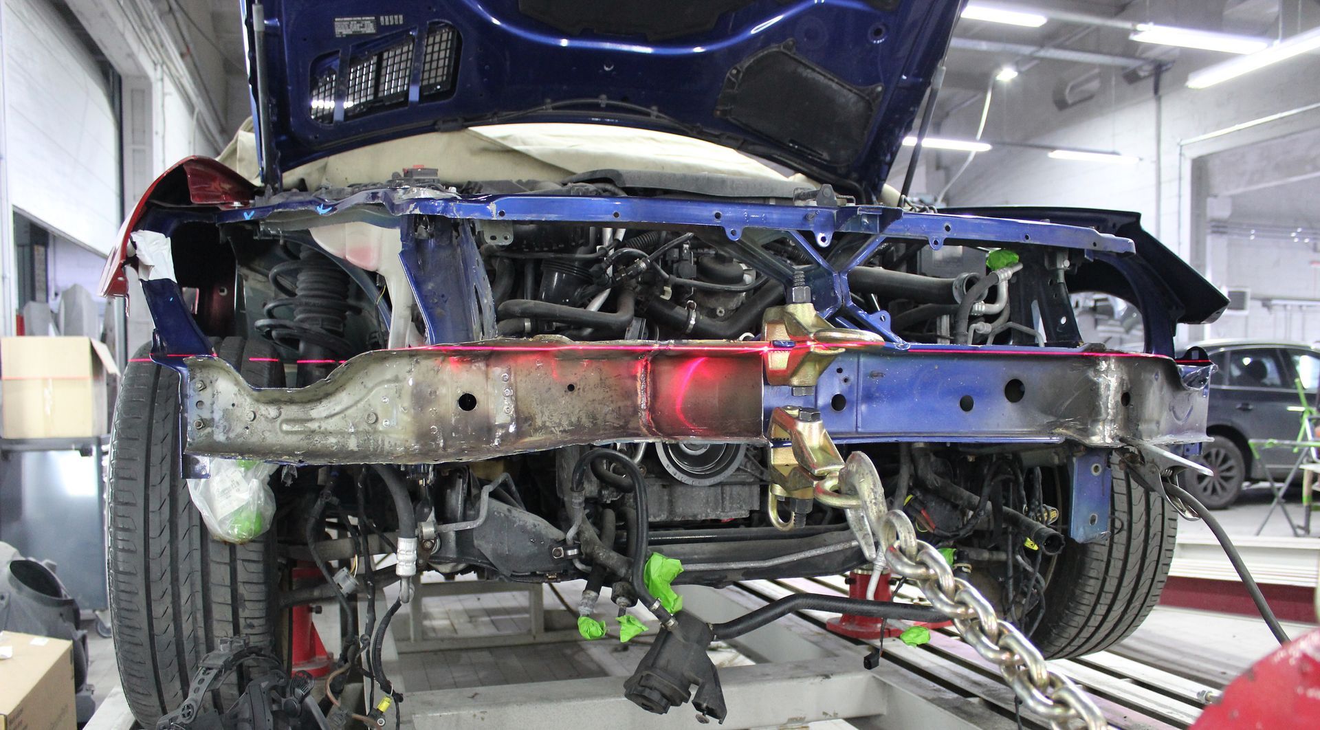 How Frame Straightening Works After a Collision | B & K Collision