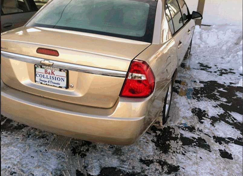 Chevy Malibu After | B & K Collision