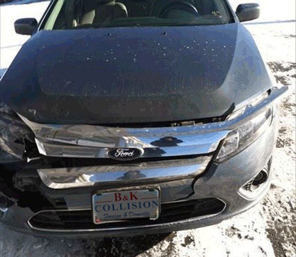 Ford Fusion Before | B & K Collision