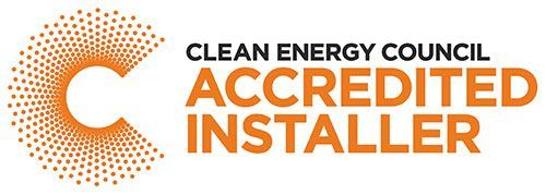 Clean Energy Council Accredited Installer Logo — Experienced Solar Installers in Tamworth