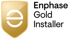 Enphase Gold Installer Logo — Experienced Solar Installers in Tamworth