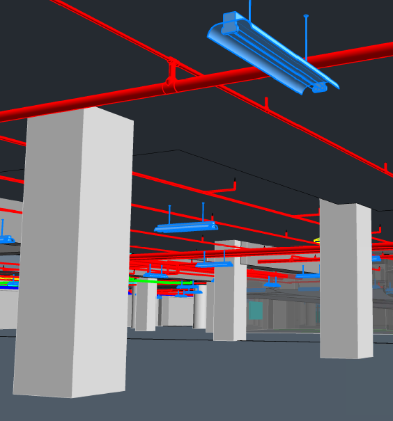 3D Model of Fire System