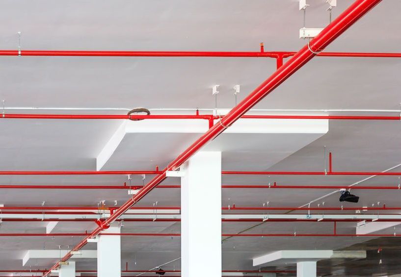 Sprinkler System Pipes