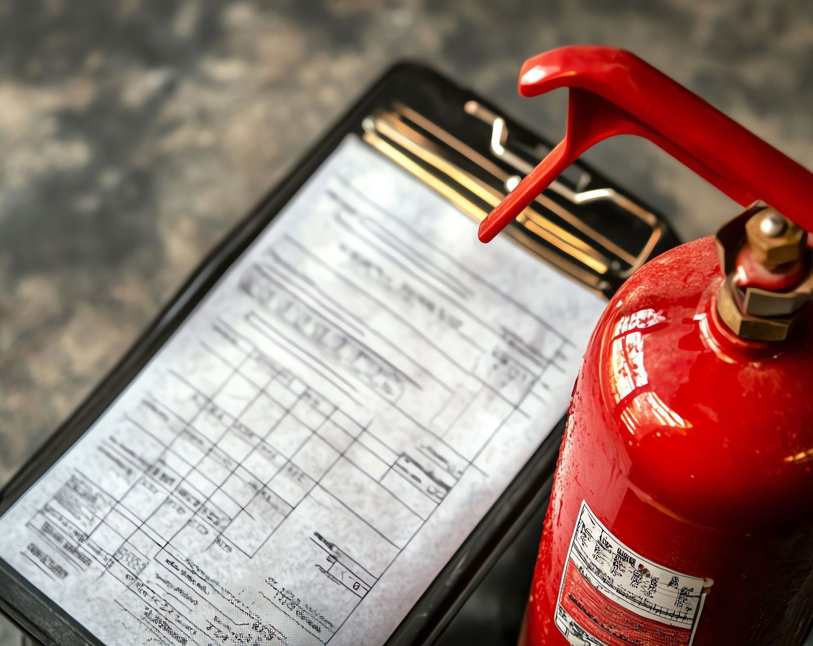 Fire Extinguisher and Certification.