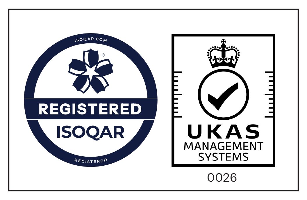 Logo der ISOQAR-Zertifizierung
