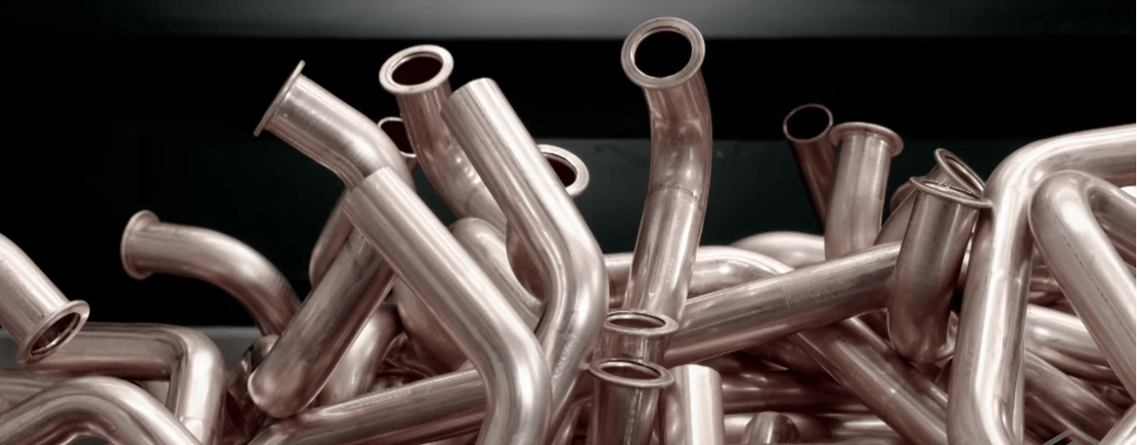Copper tube processing