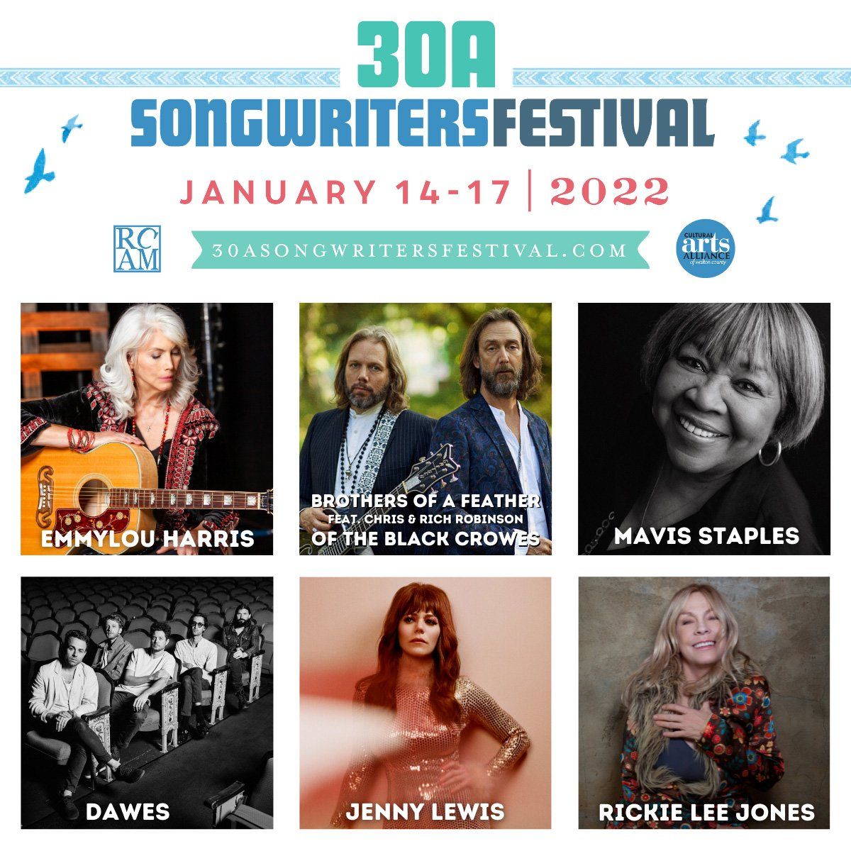 Emmylou Harris returning to the 13th annual 30A Songwriters Festival