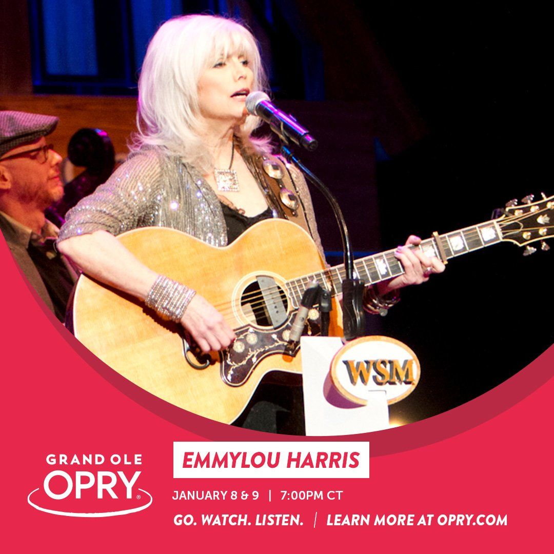 Emmylou Harris at The Grand Ole Opry - Jan. 8 & 9, 2021