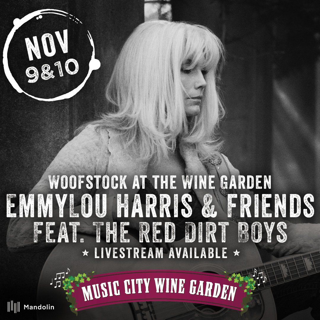 Emmylou Harris at City Winery Nov 9 & 10, 2020