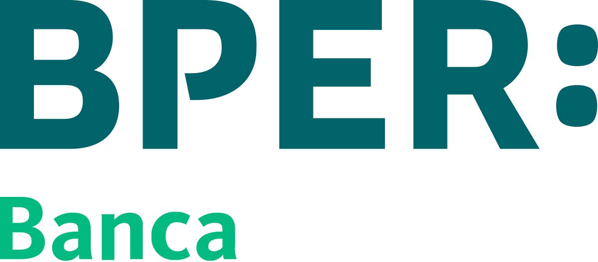 BPER Banca logo in teal and green.