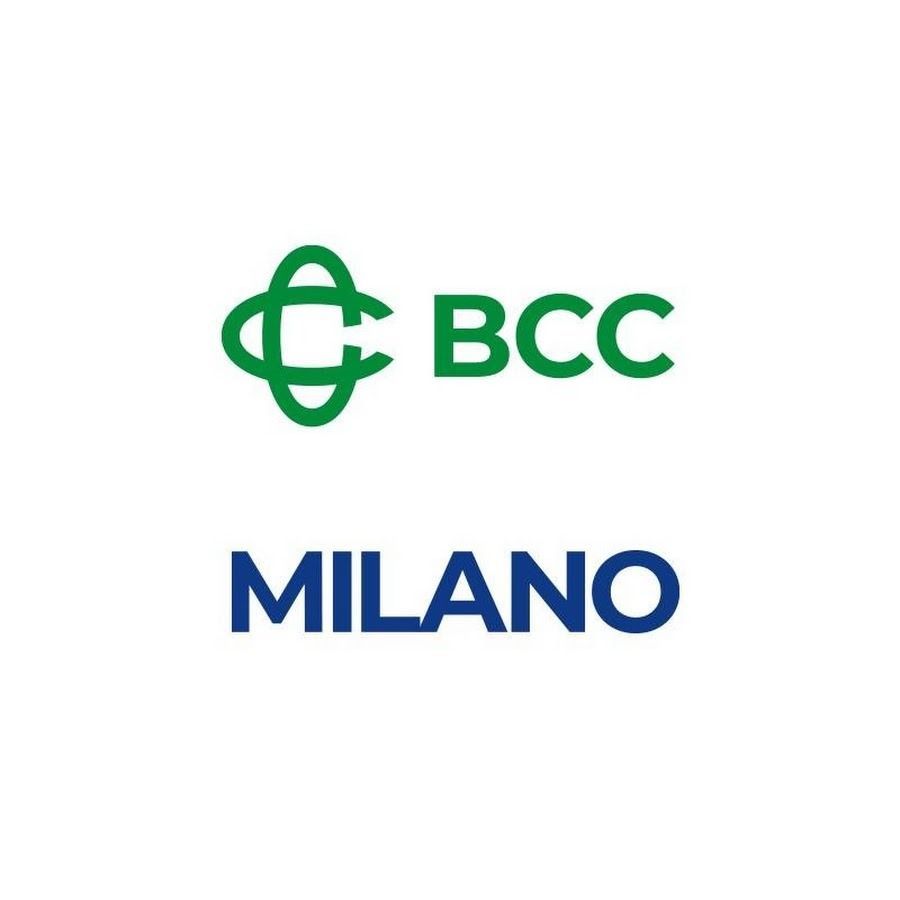 Logo BCC Milano: stemma verde e testo