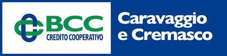 Logo of BCC Caravaggio e Cremasco, a credit cooperative, in blue and green.