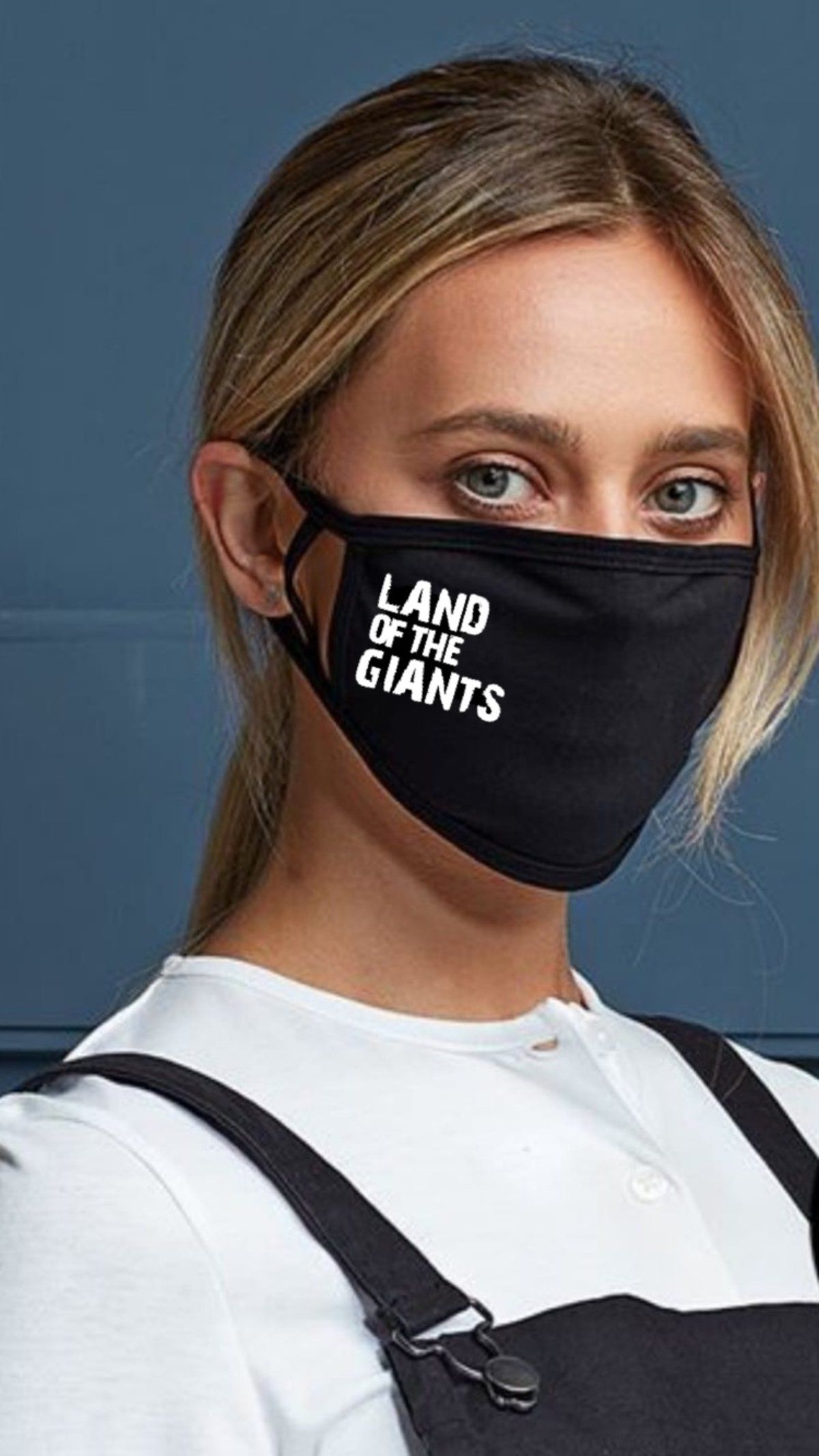 Land of the Giants Face Mask