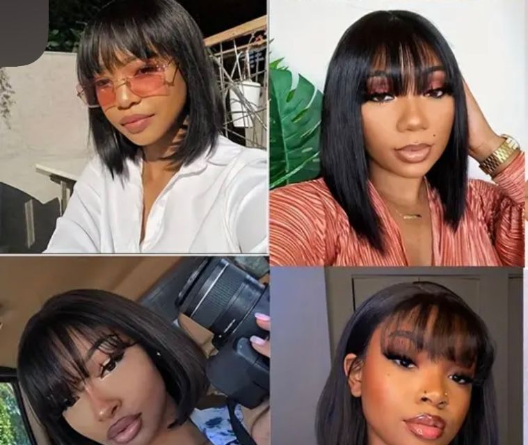 Bob Wig With a bang