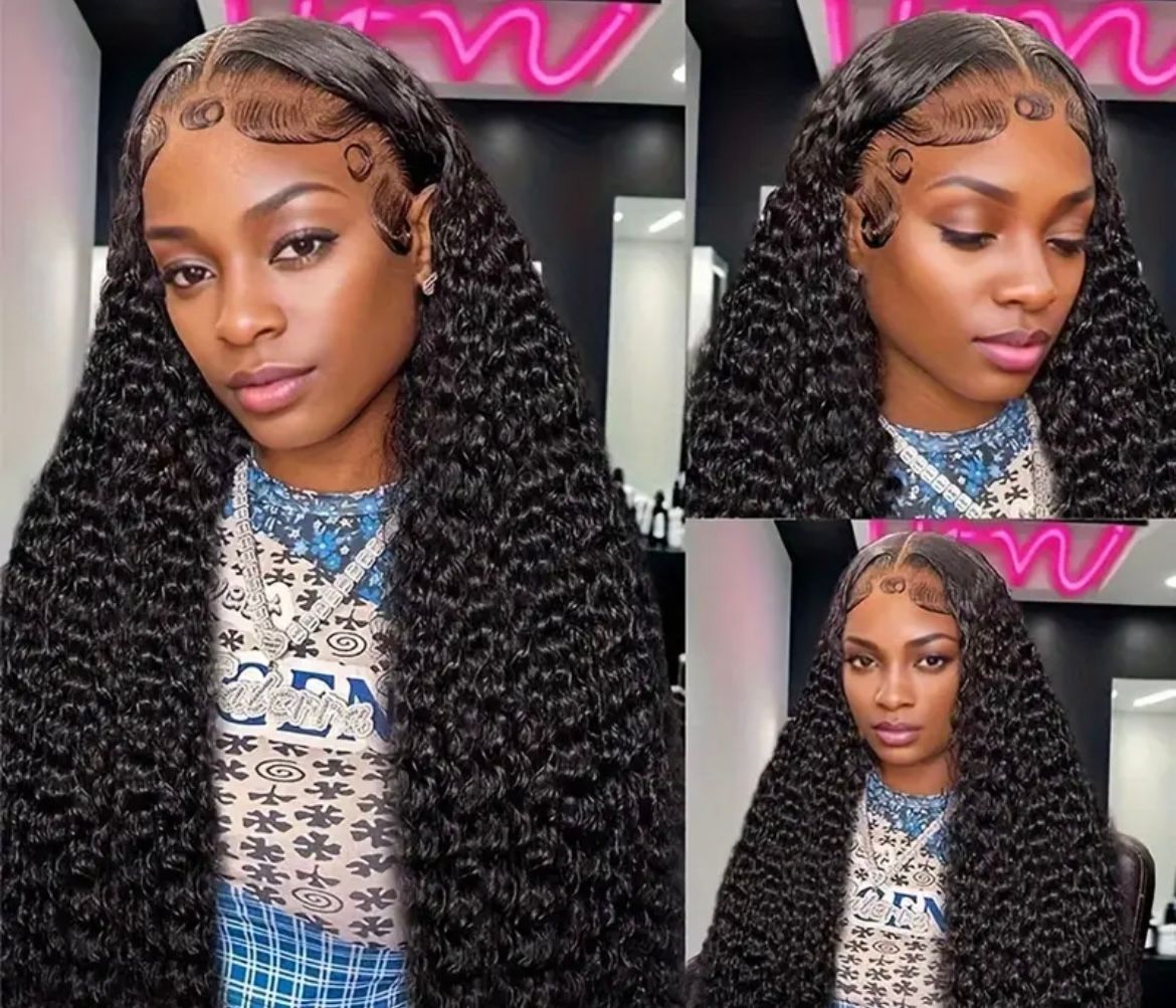 Deep Wave lace frontal Wig