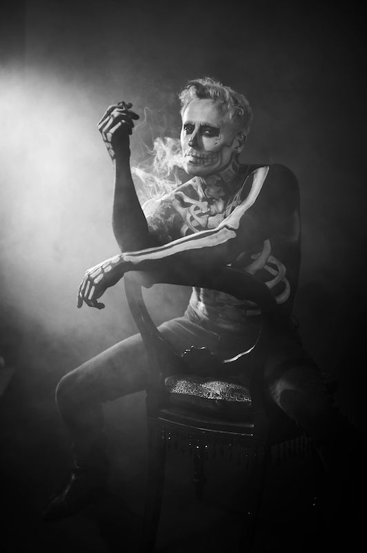 Aesthetic skeleton make up — Phoebe Lowenna In Gold Coast, QLD