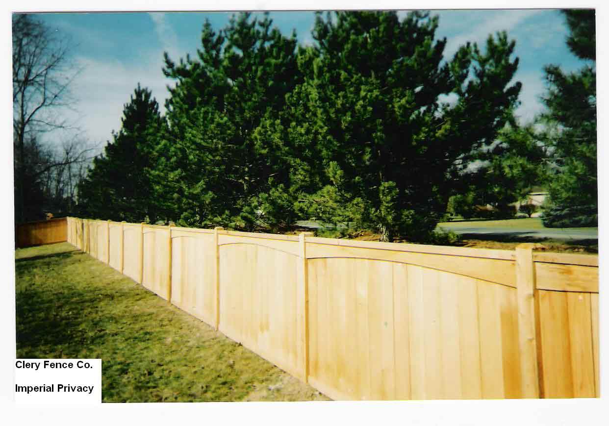 Wood — Long Backyard Fencing in Dansville, MI