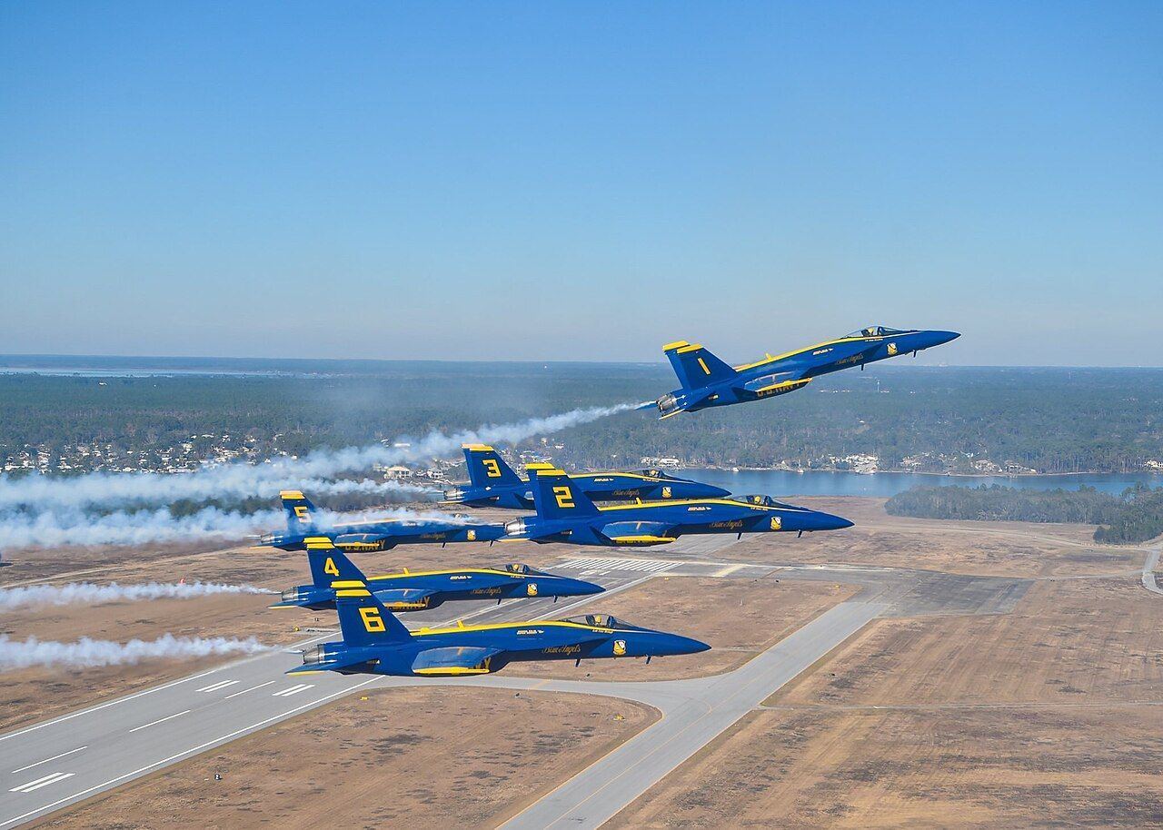 80 Years of Blue Angels Flyovers (1946-2026)