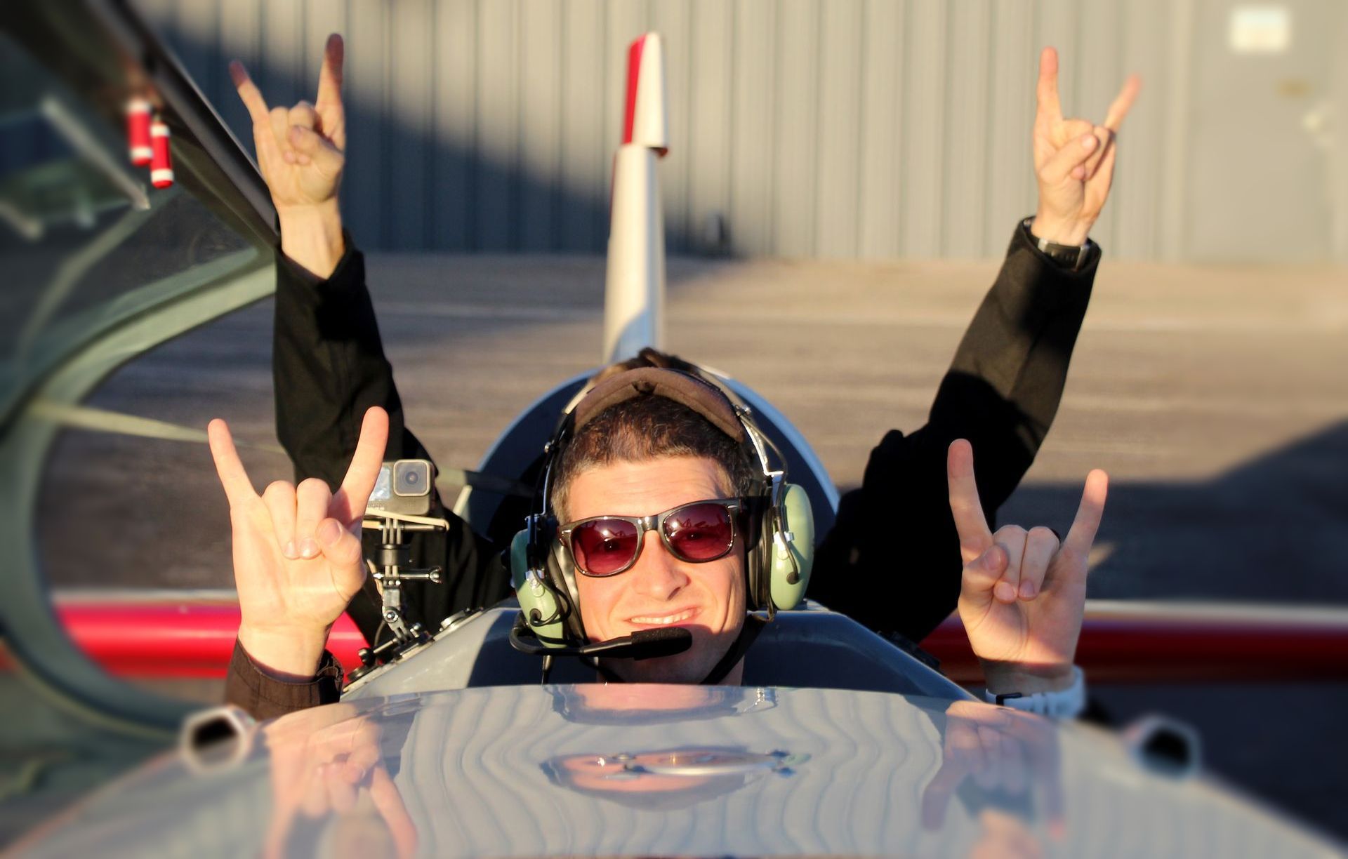 Get ready for a unique thrill ride in an aerobatic stunt plane