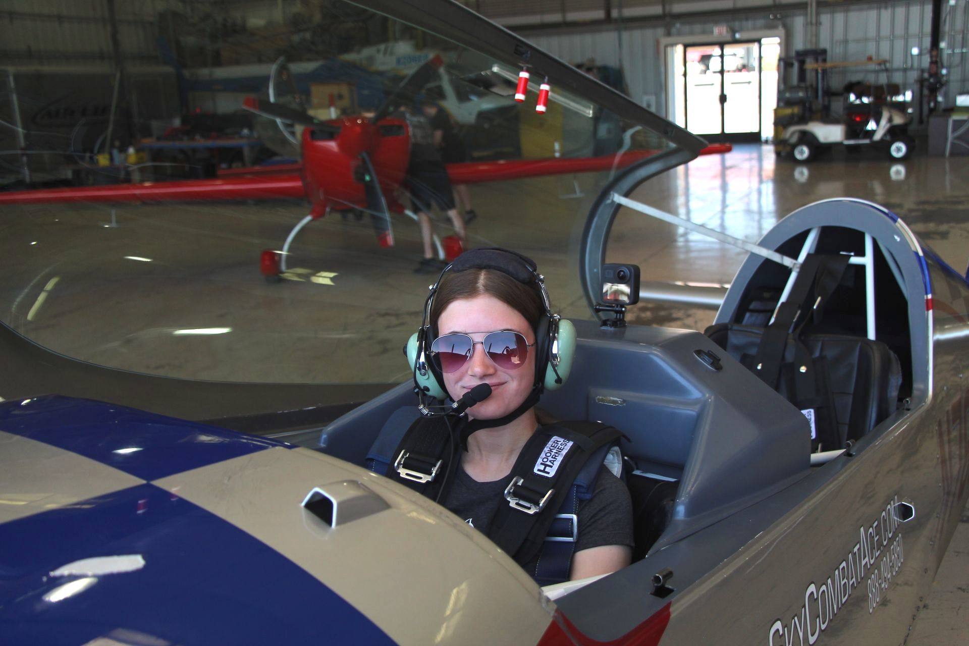 Get ready for a unique thrill ride in an aerobatic stunt plane