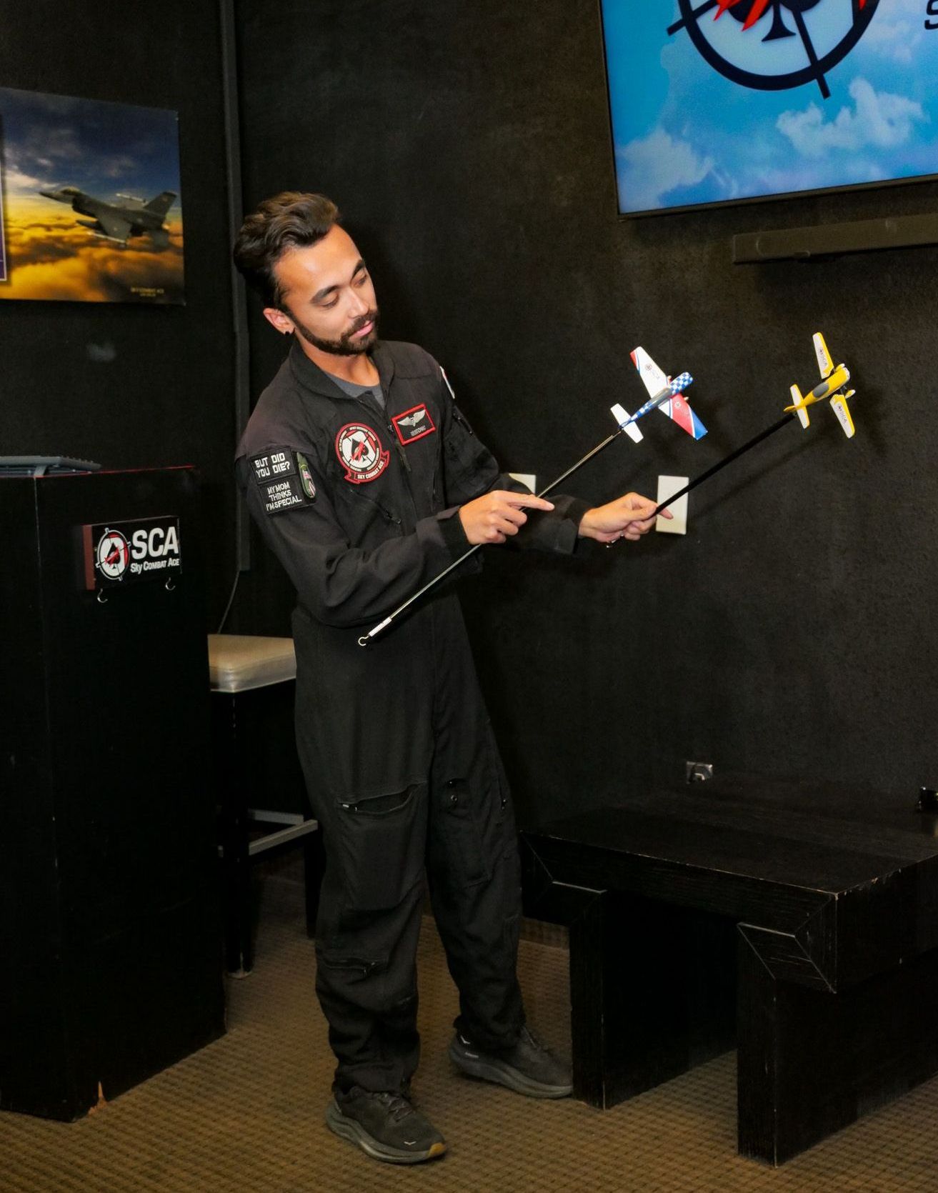Introducing the Sky Combat Ace aerobatic profile, the best adrenaline rush in Las Vegas