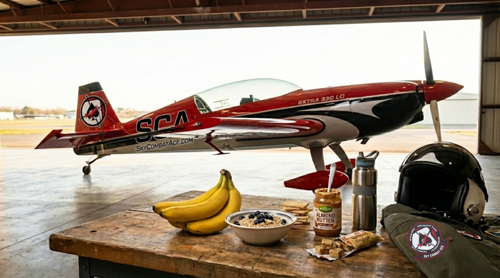 What to Eat Before Flying in a Stunt Plane