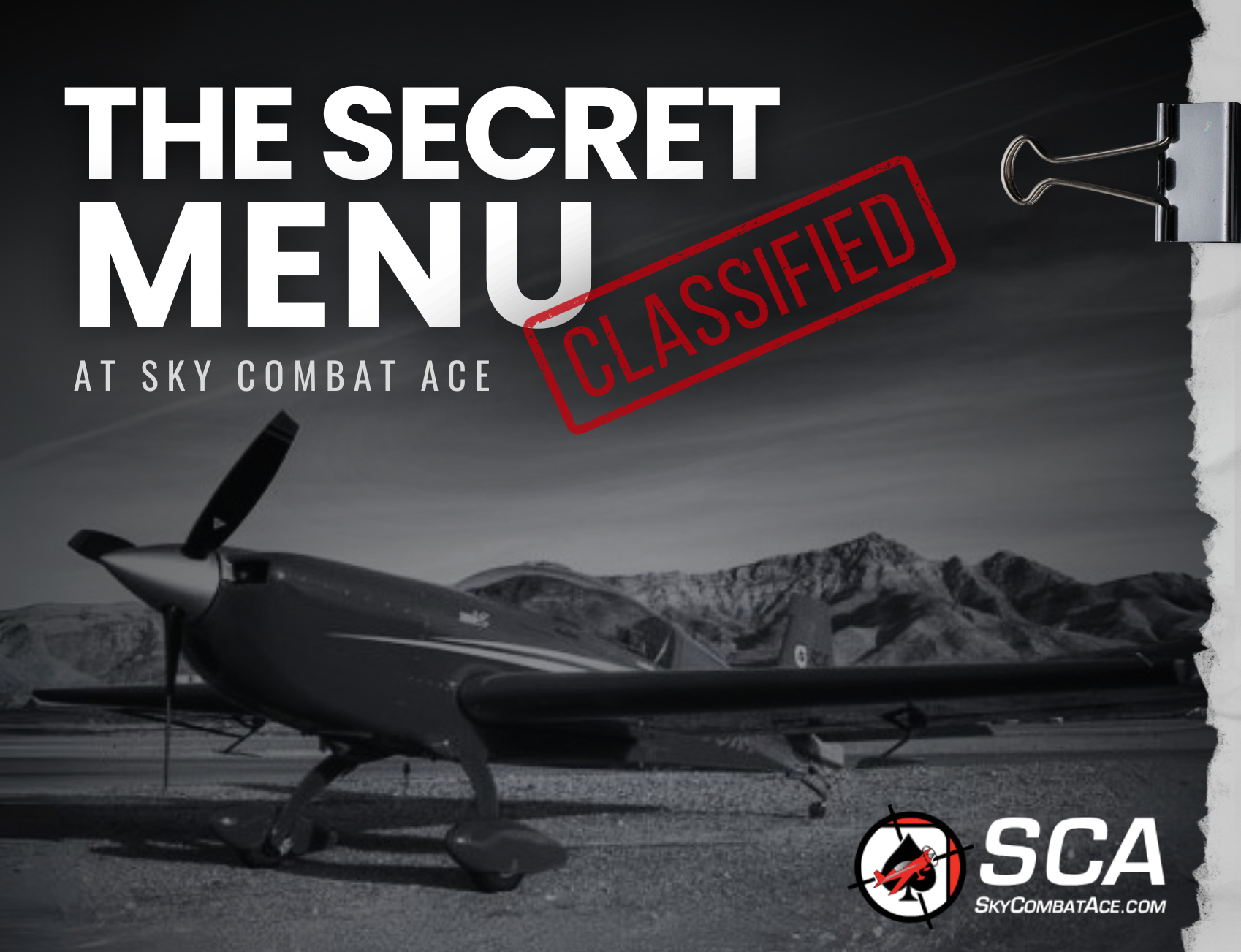 Revealed: The Sky Combat Ace Secret Menu