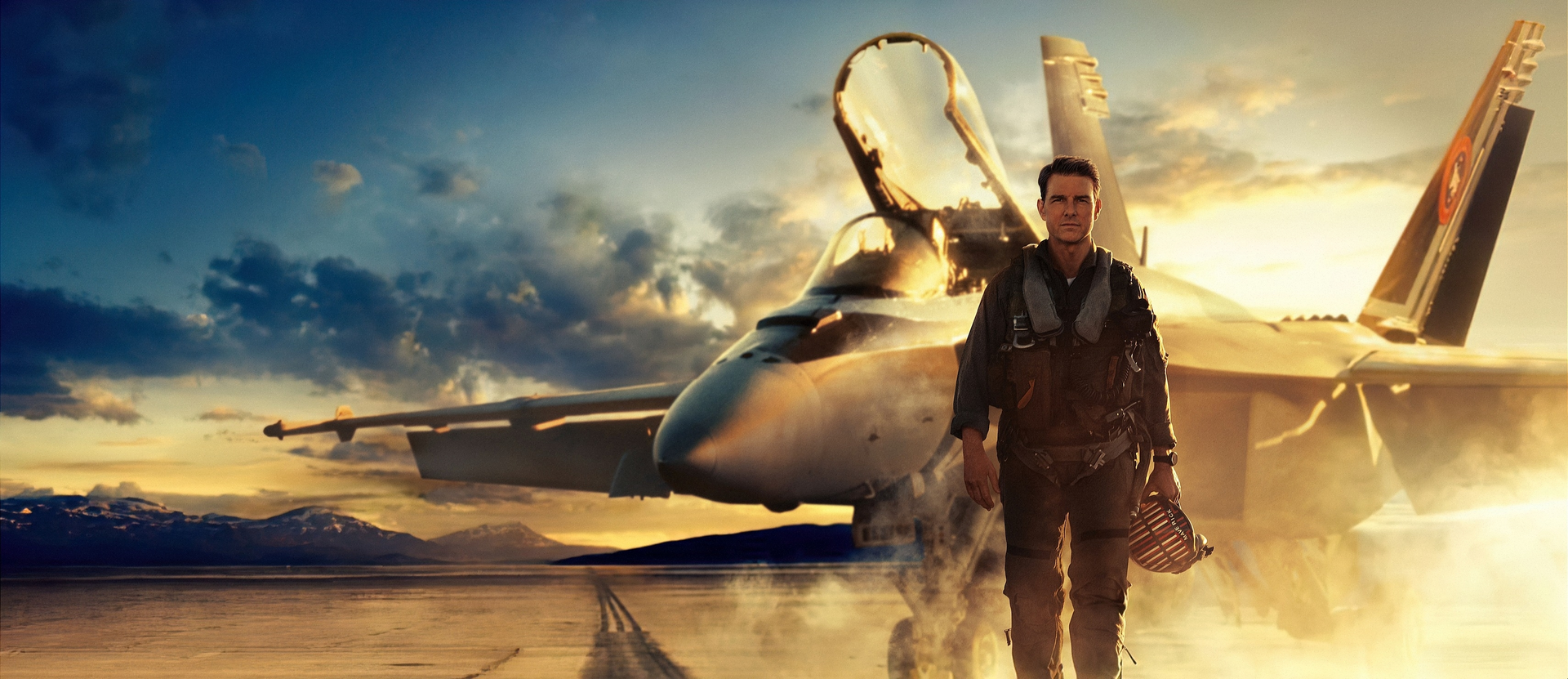 Top Gun: Maverick movie banner