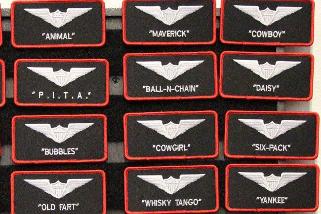 fighter pilot call signs