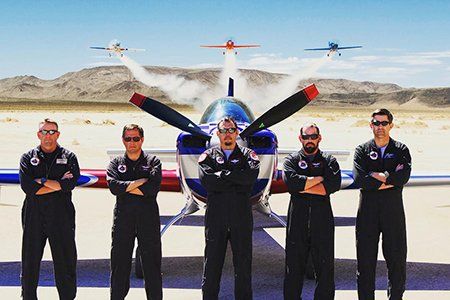 Pilots and Stunt Planes in Las Vegas