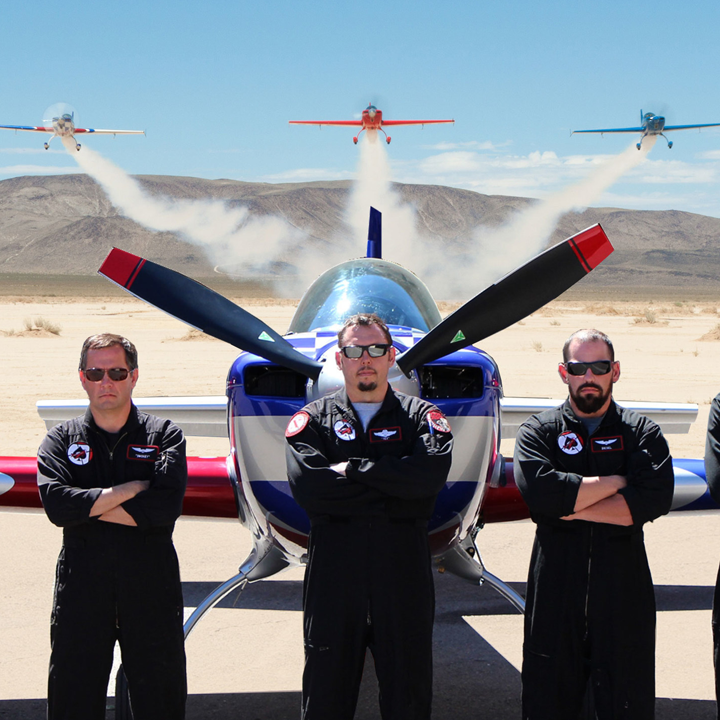 Race cars or fly aerobatics in Las Vegas to experience G Forces