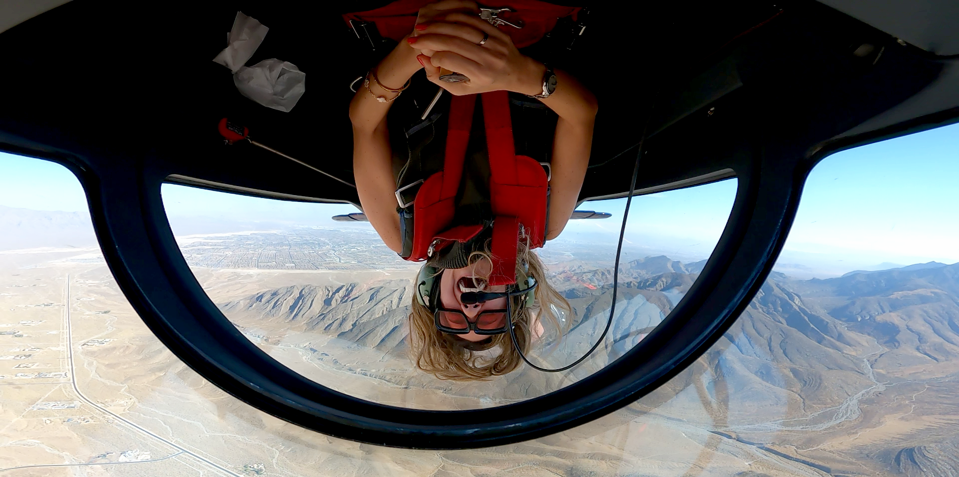 Get ready for a unique thrill ride in an aerobatic stunt plane