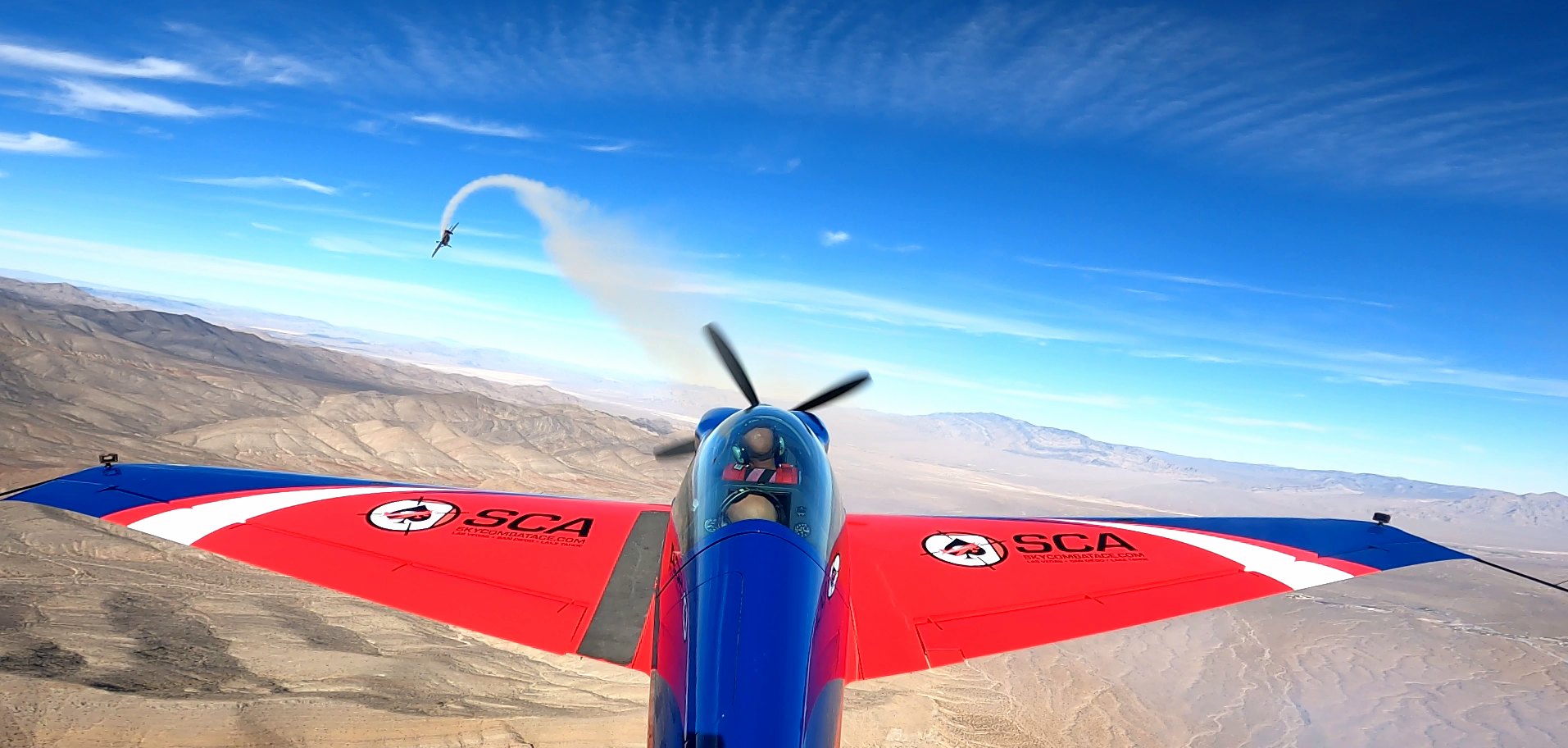 Fly like Top Gun pilot at the Sky Combat Ace, one of the best activities in Las Vegas