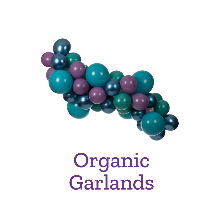 Organic garlands that can easily be installed, an excellent buy for the DIYer!