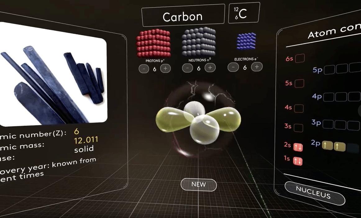 MEL Chemistry VR (Screenshot Oculus Go)