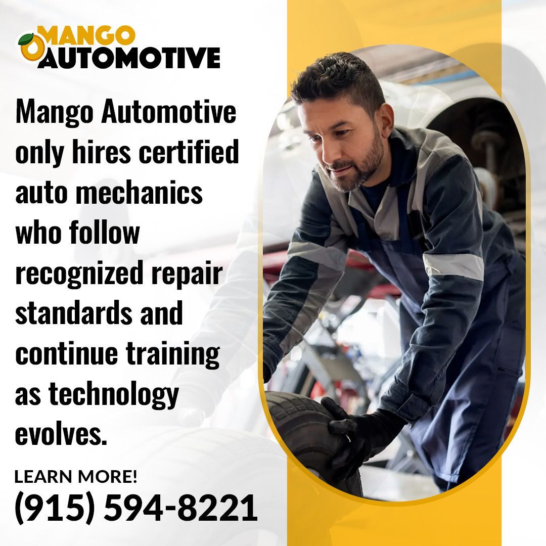 Local car repair shops in East El Paso