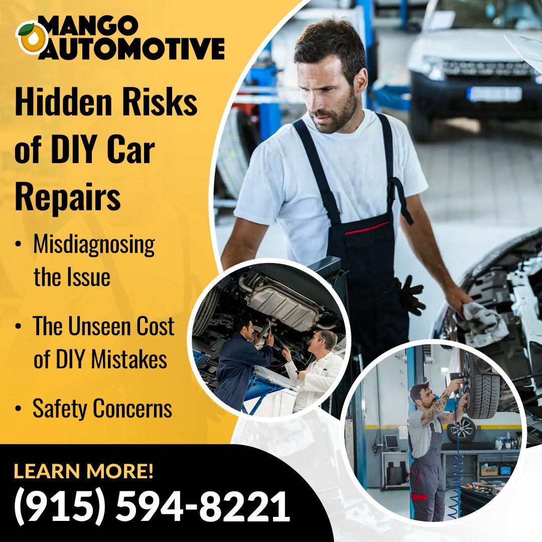 Why DIY Car Repairs Are a Risk: Trust Mango Automotive for Expert Auto ...