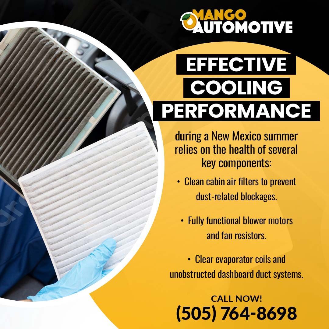Effective cooling performance- Mango Automotive (Downtown)