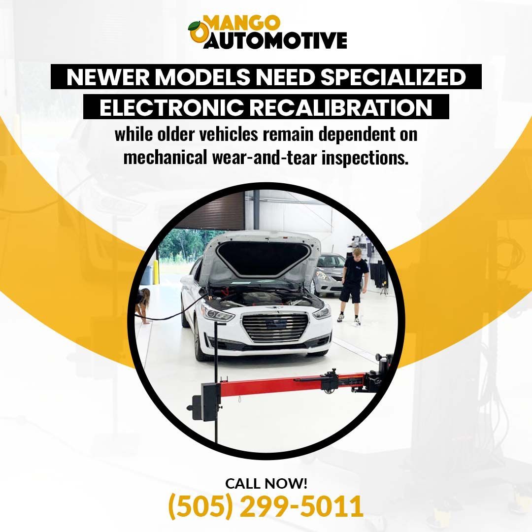 electronic recalibration for vehicles