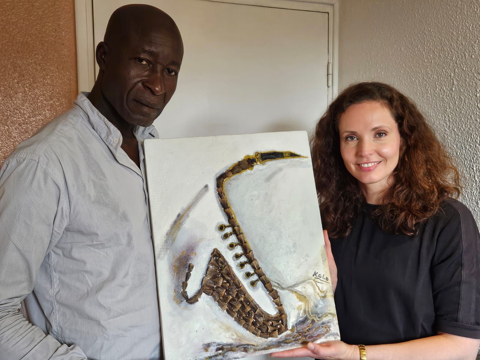 Cameroonian artist Kolo Nazaire