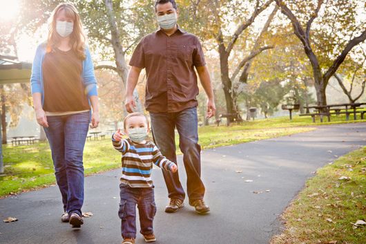 Family Walking in the Park — Locust, NC — Barbee Insurance Agency