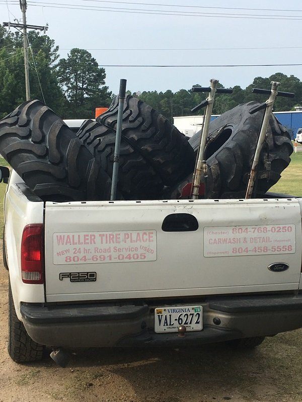 Tires in truck — New tires in Chester, VA