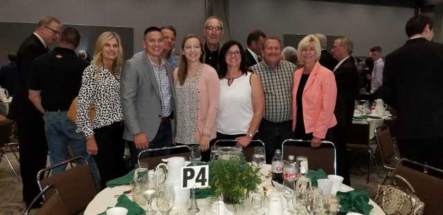 Employees At Siouxland Chamber Dinner — Sioux City, IA — L & L Builders Co.