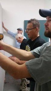 Community Members Help To Build Walls — Sioux City, IA — L & L Builders Co.