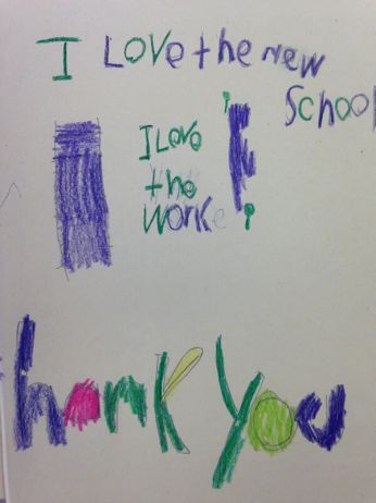 Thank You Letter By Student — Sioux City, IA — L & L Builders Co.