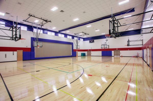 Basketball Court — Sioux City, IA — L&L Builders Co.