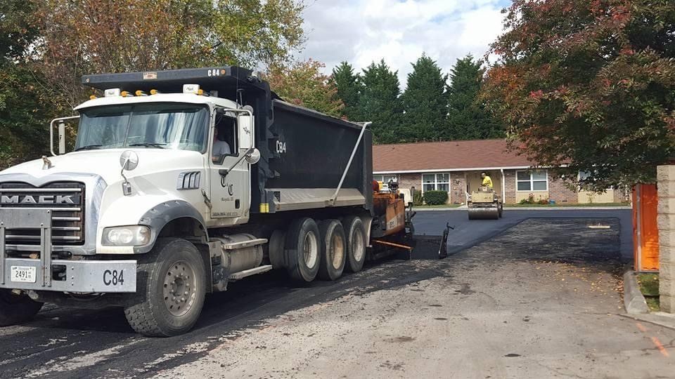 Paving Truck — Maryville, TN — Weston Paving Company