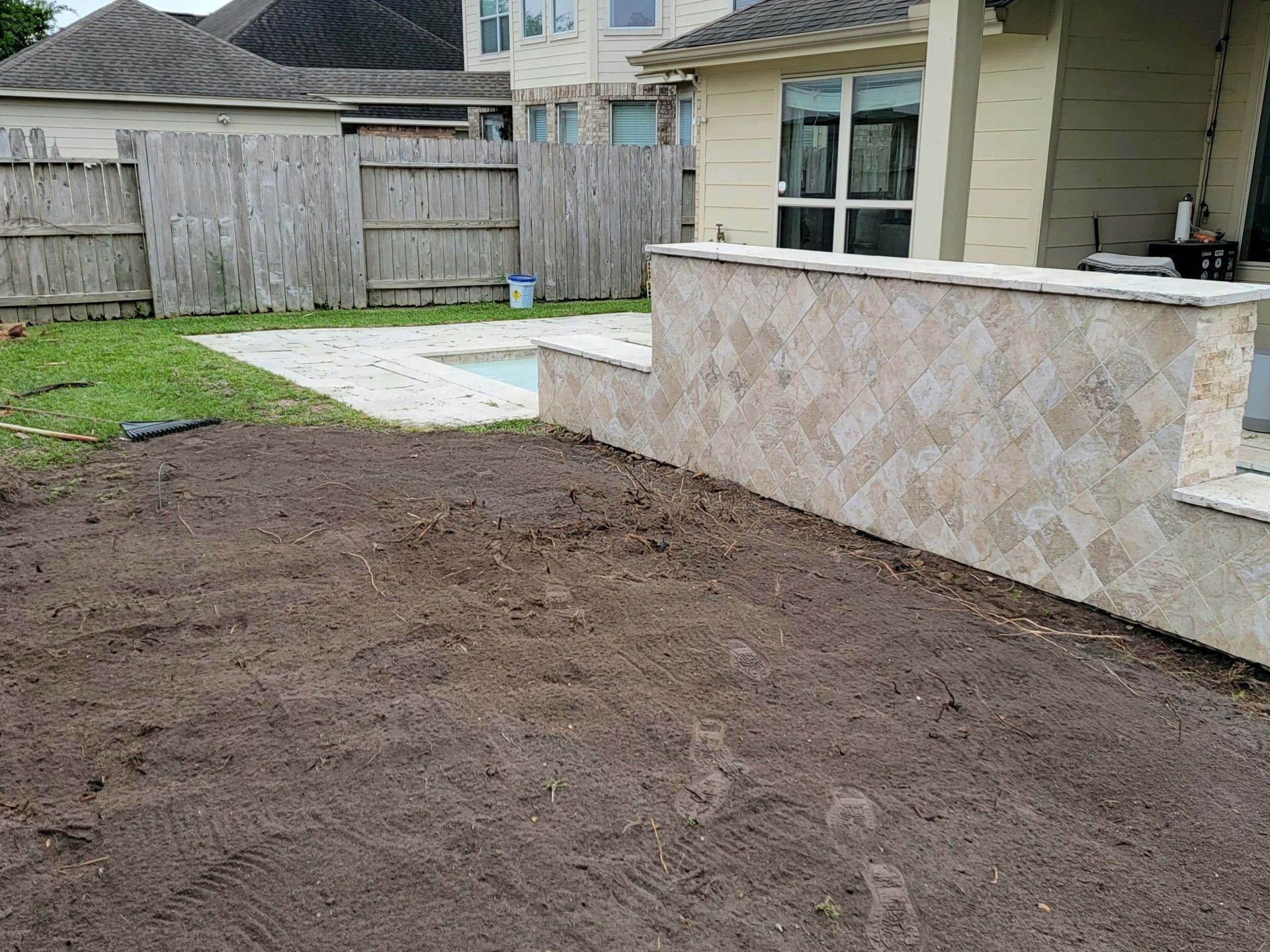 Stump Grinding Spring TX - After Picture | Texas Tree Care