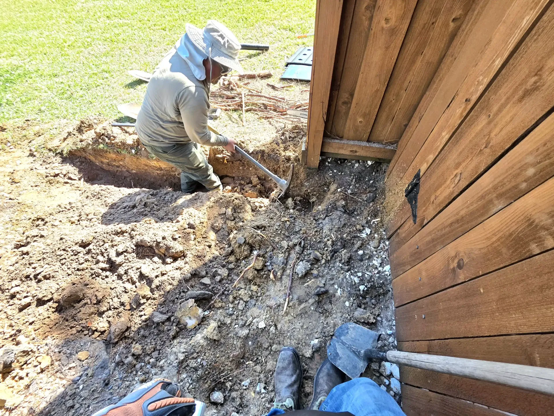 Root Barrier Installation in Spring TX | Texas Tree Care