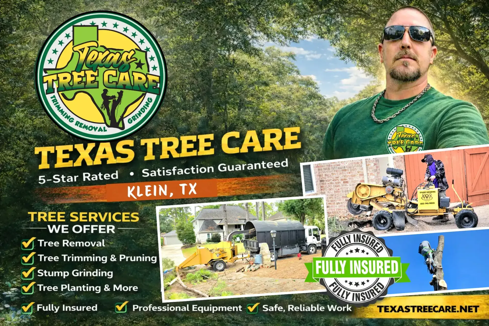 Tree Service Klein TX | Tree Removal & Trimming | Texas Tree Care